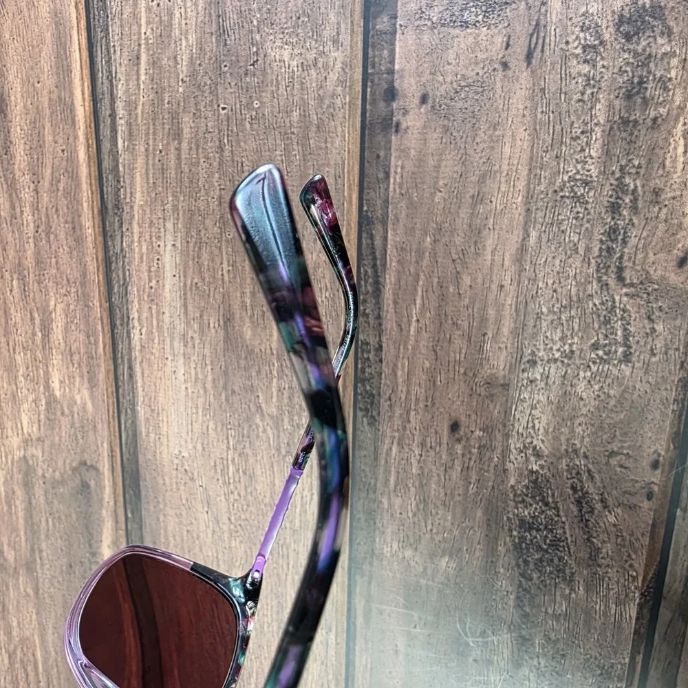 Bebe BB7232 Fuchsia‎ Gradient  Sunglasses Crystal Temples 55-19-135 FRAMES ONLY